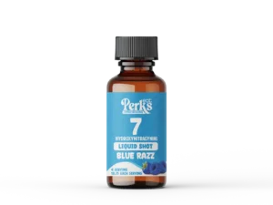 Eat Perks 7 HYDROXY LIQUID SHOT 75MG | BLUE RAZZ