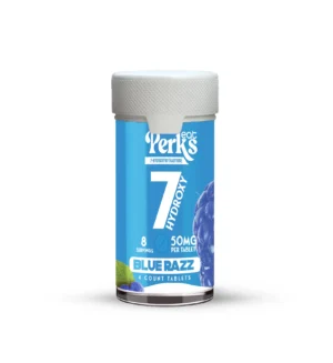 Eat Perks 7 HYDROXY 4CT TABLETS 200MG | BLUE RAZZ