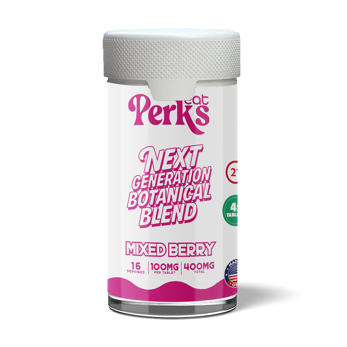 Eat Perks Next Generation Botanical Blend 400mg Mixed Berry