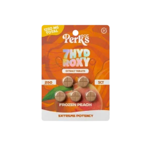 render eat perks 250 mg frozen peach
