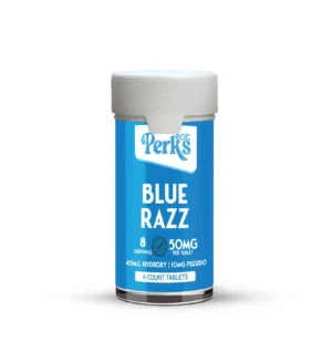 Eat Perks HYDROXY + PSEUDO 4CT TABLETS 200MG | BLUE RAZZ