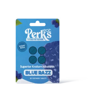 Eat Perks 7 HYDROXY 4CT 100MG | BLUE RAZZ